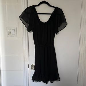 H&M black dress